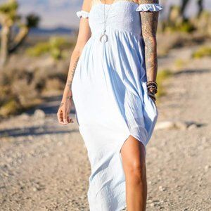 Smocked Maxi Dress